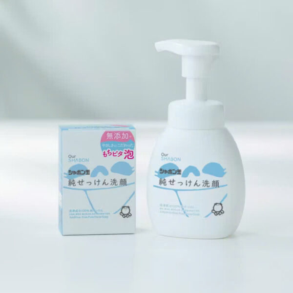 Sữa rửa mặt tạo bọt shabondama pure soap 200ml - Hình ảnh 3
