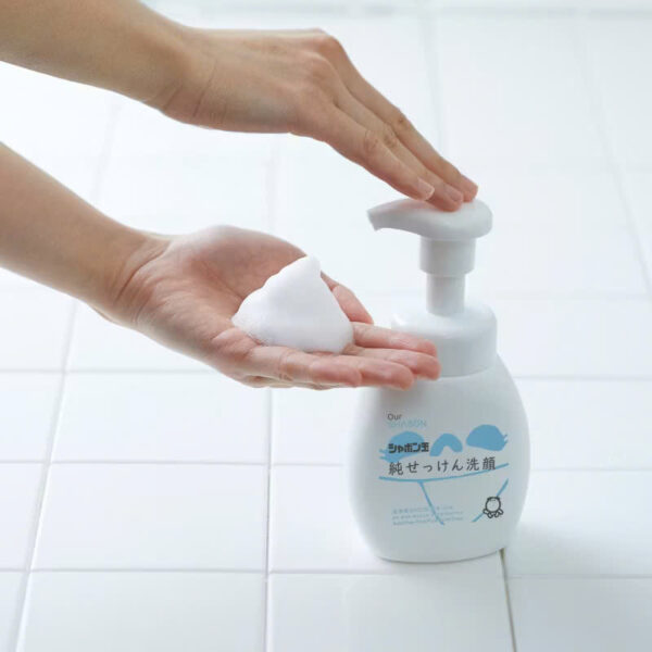 Sữa rửa mặt tạo bọt shabondama pure soap 200ml - Hình ảnh 4