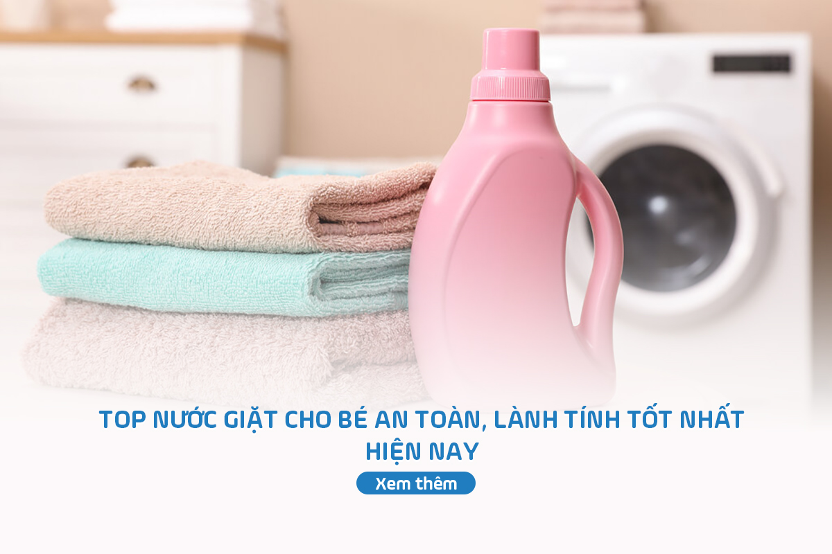 nước giặt cho bé