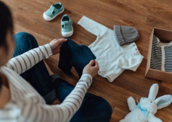 giặt quần áo cho trẻ sơ sinh